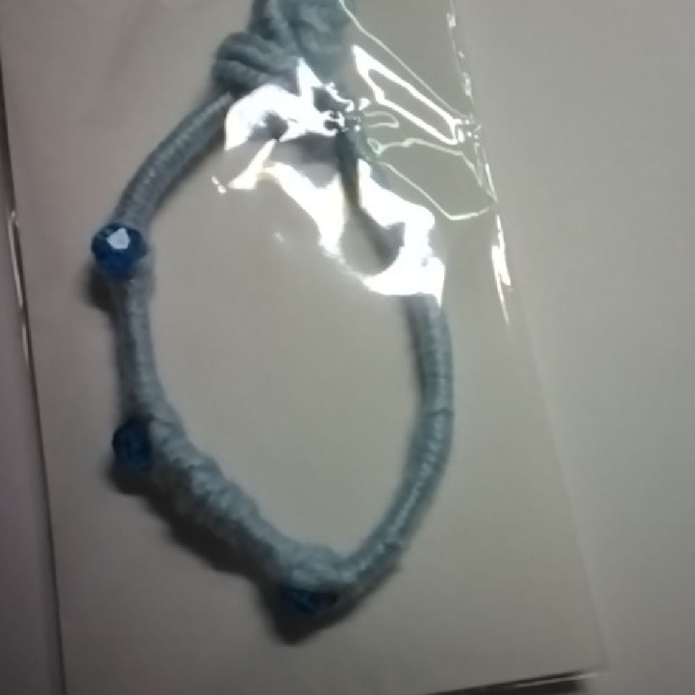 Lorena Espinoza Design Light Blue Bracelet